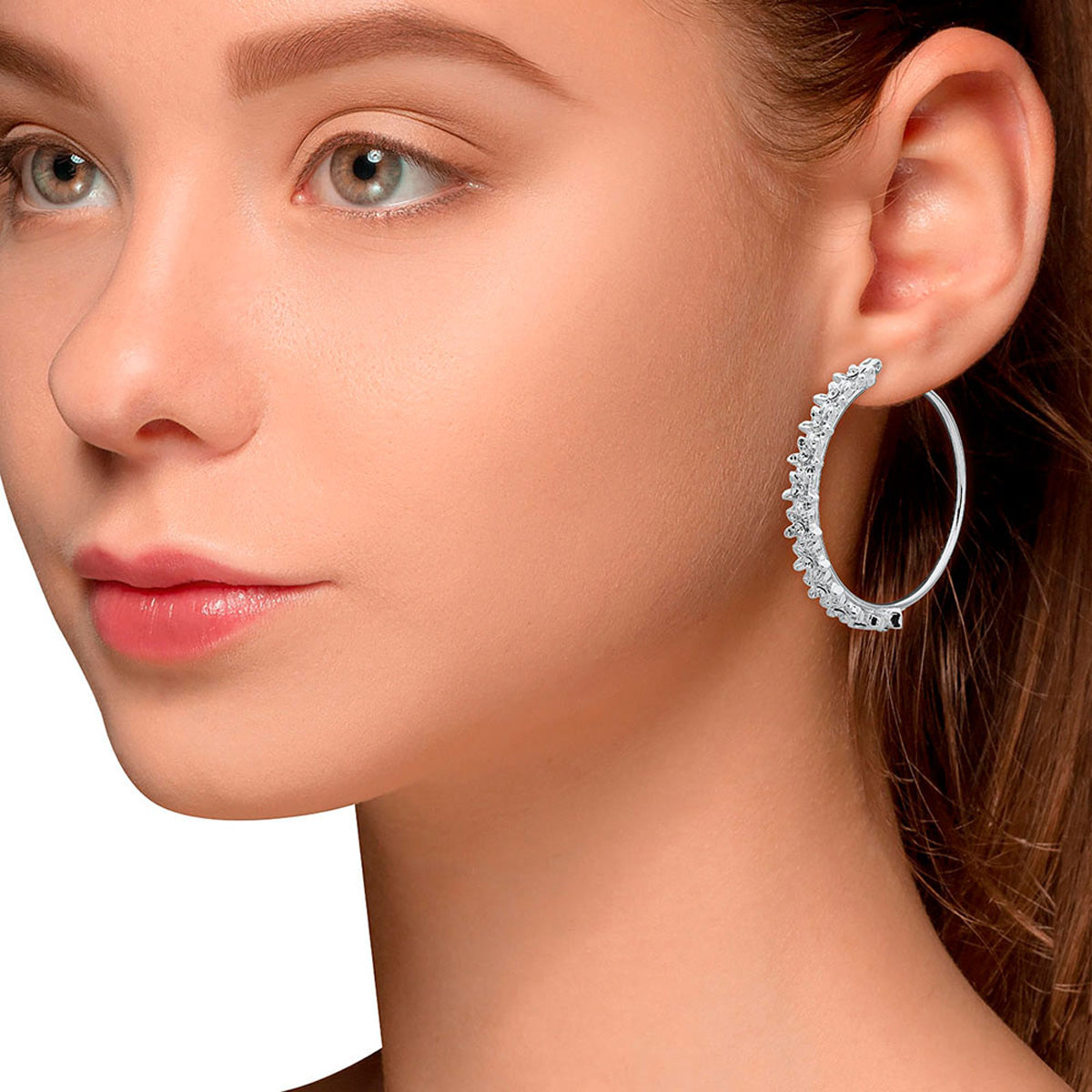 ARETES YOURE INVITED SLV FLOWER N22 PLATA