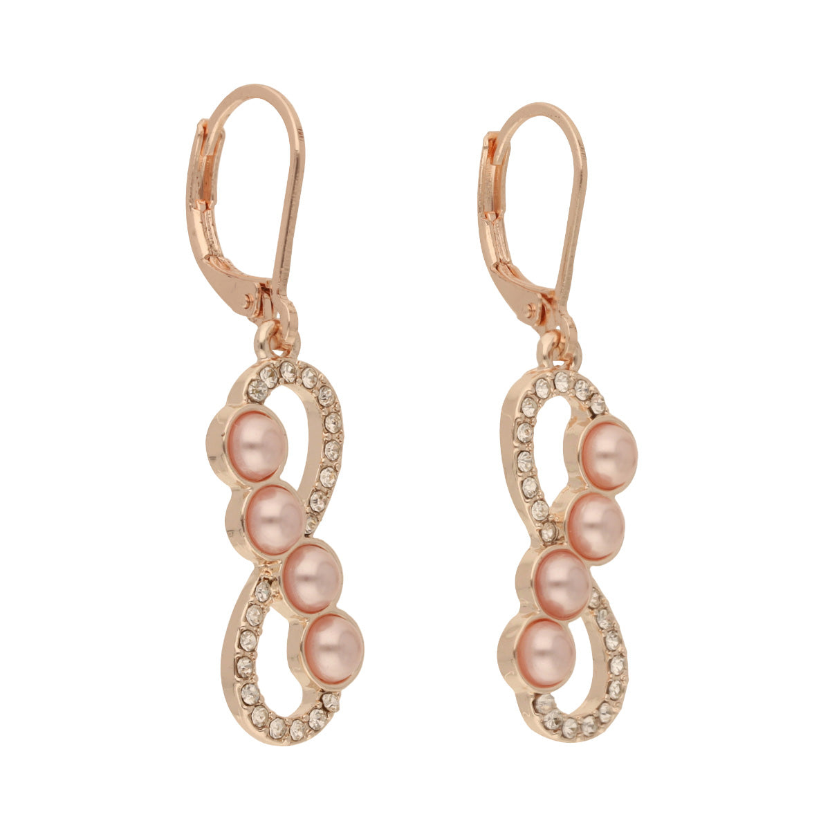 ARETES YOURE INVITED RGD CRY PEARL M23 ROSE GOLD