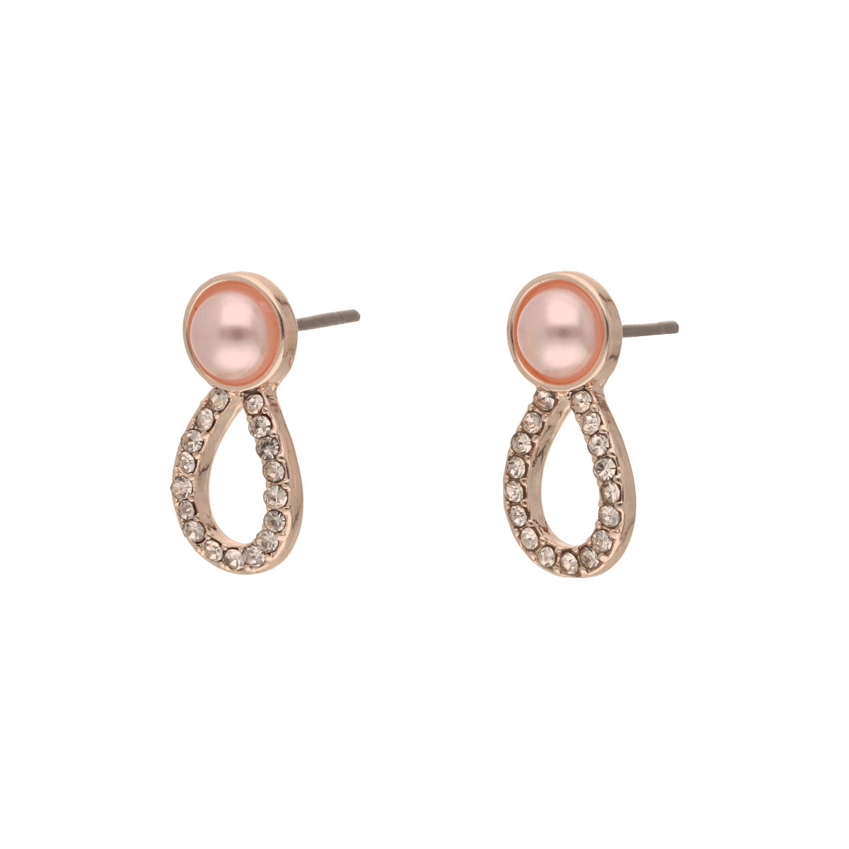 ARETES YOURE INVITED RGD CRY PEARL M23 ROSE GOLD