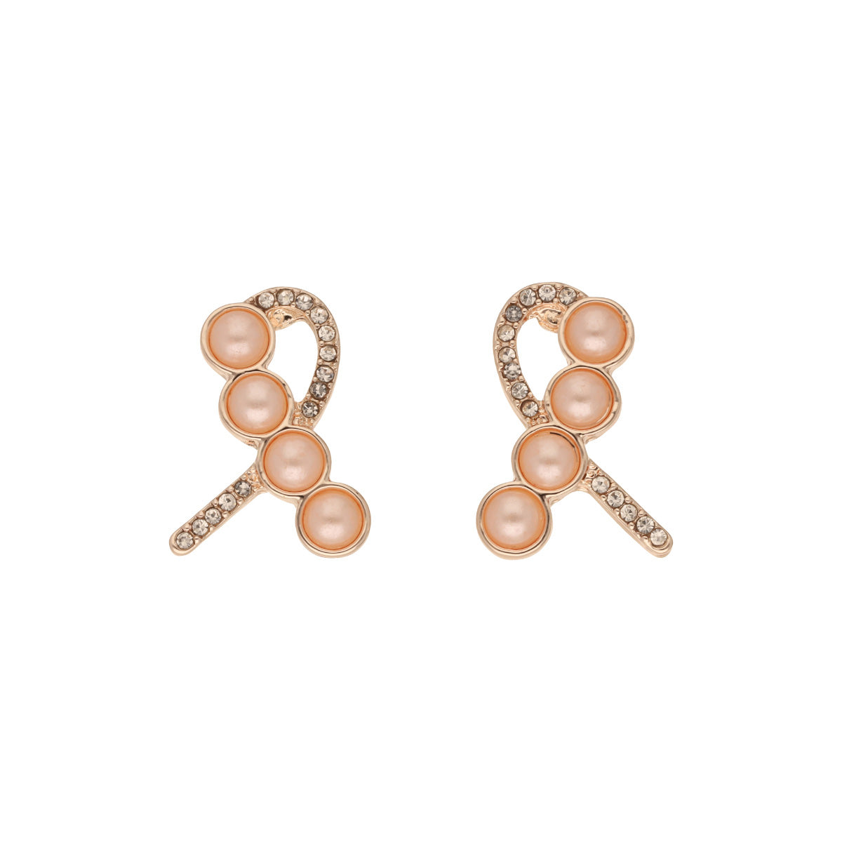 ARETES YOURE INVITED RGD CRY PEARL M23 ROSE GOLD