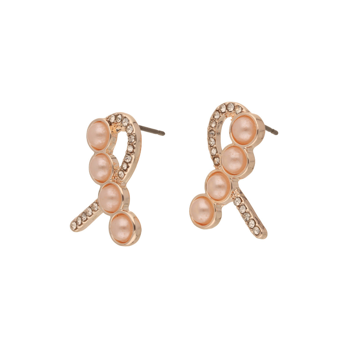 ARETES YOURE INVITED RGD CRY PEARL M23 ROSE GOLD