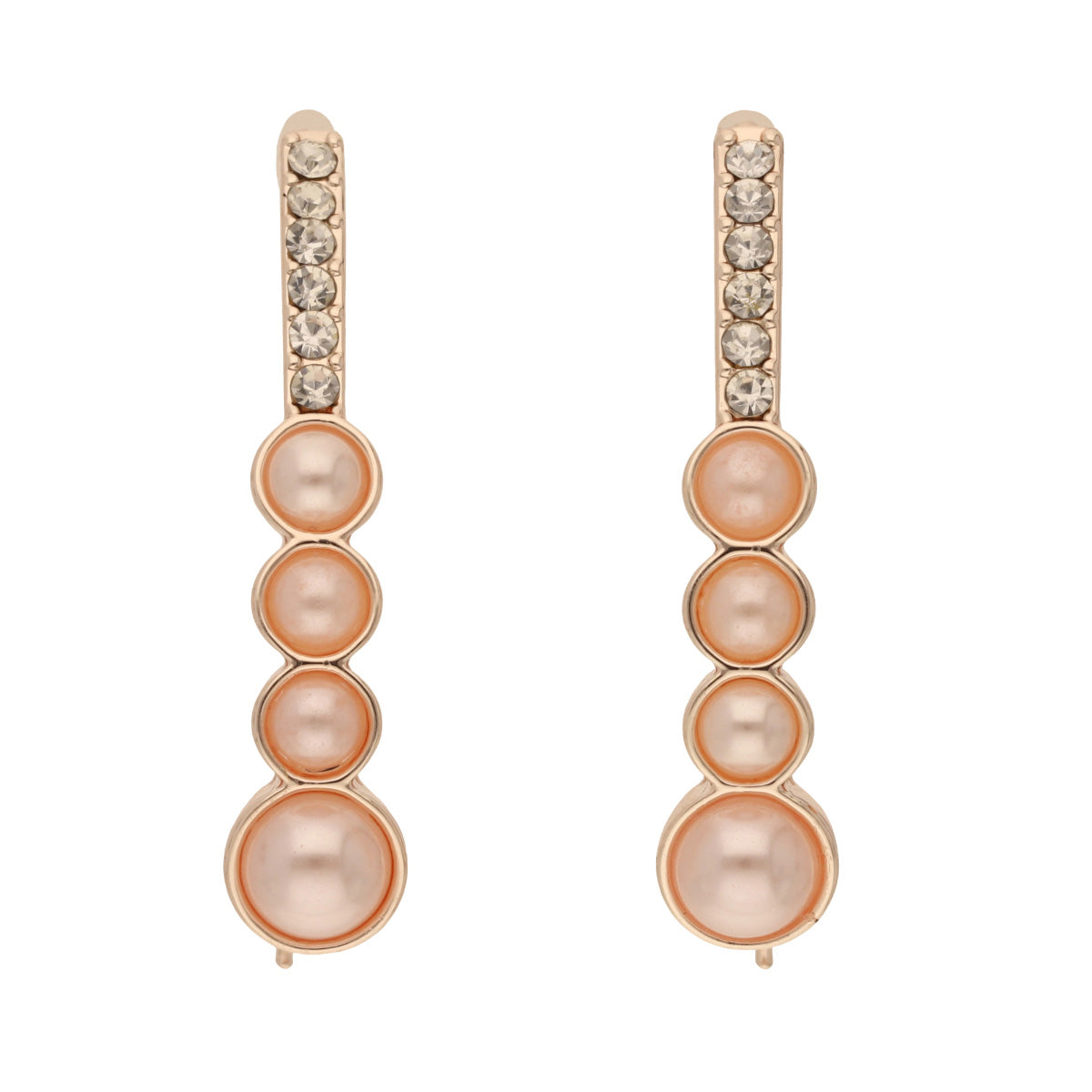 ARETES YOURE INVITED RGD CRY PEARL M23 ROSE GOLD