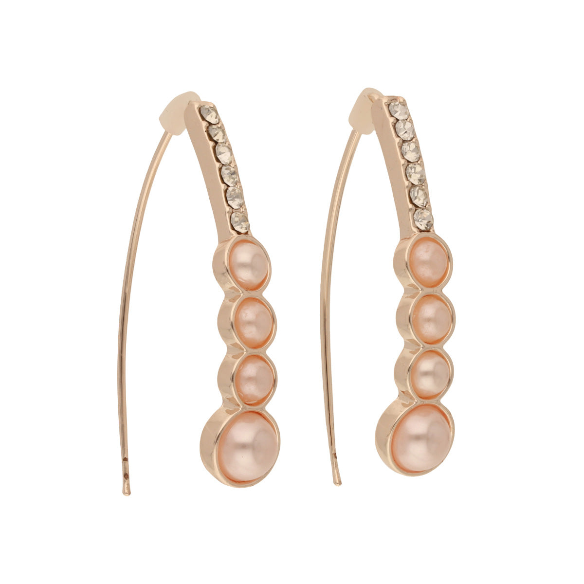 ARETES YOURE INVITED RGD CRY PEARL M23 ROSE GOLD