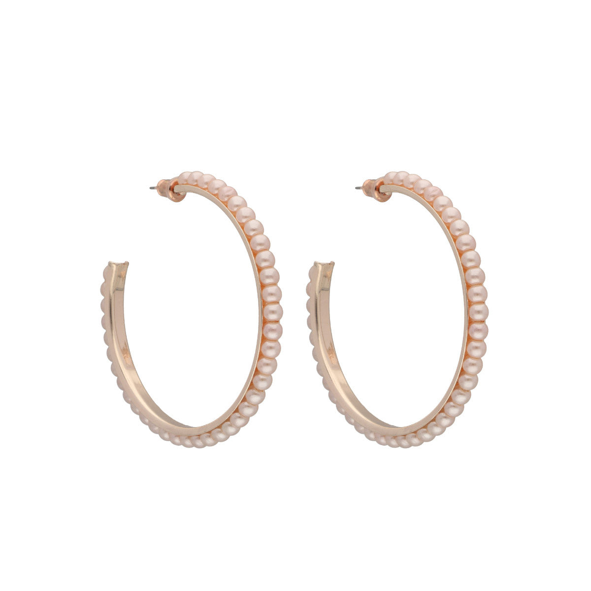ARETES YOURE INVITED PINK PEARL RGD CRYSTAL A23 ROSE GOLD