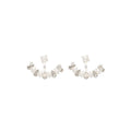 ARETES YOURE INVITED SILVER CRYSTAL PEARL A23 PLATA