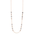 COLLAR YOURE INVITED ROSE GOLD CRYSTAL N21 ORO ROSA