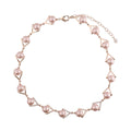 COLLAR YOURE INVITED RGD CRY PEARL N22 ROSE GOLD