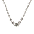 COLLAR YOURE INVITED SILVER CRYSTAL A23 PLATA