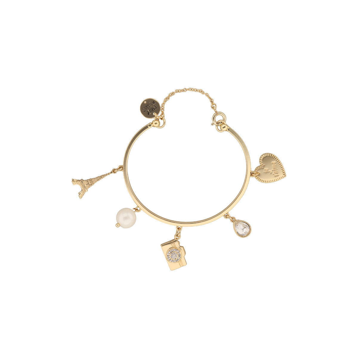 PULSERA EMILY IN PARIS SEINE DORADO