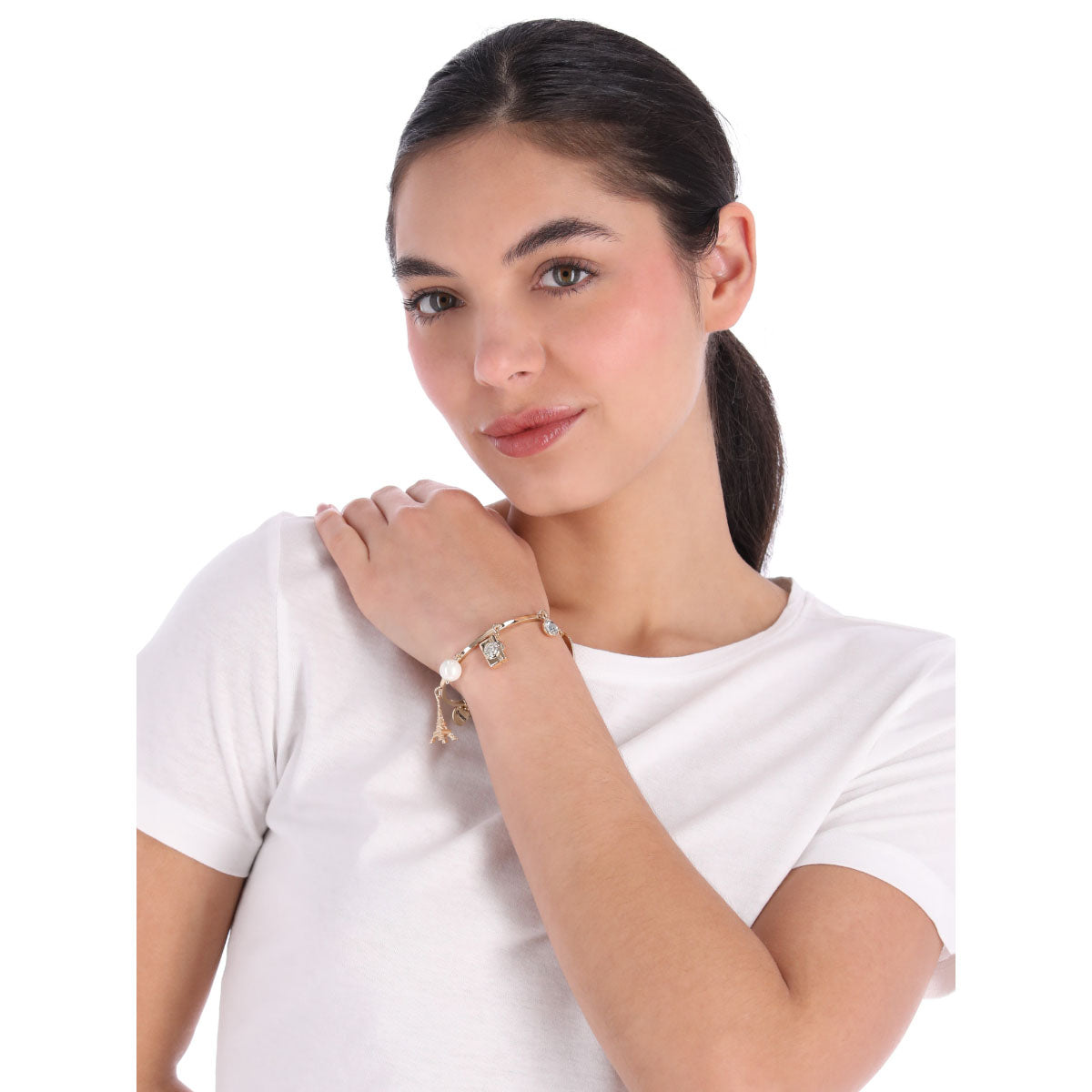 PULSERA EMILY IN PARIS SEINE DORADO