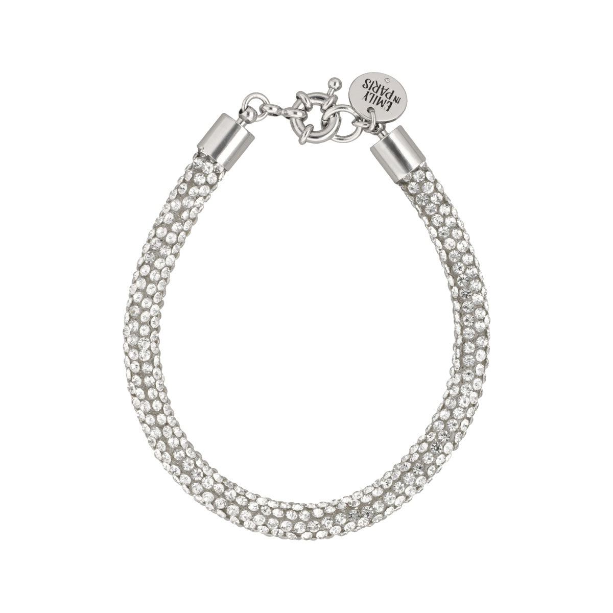 PULSERA EMILY IN PARIS PIERRE PLATEADO