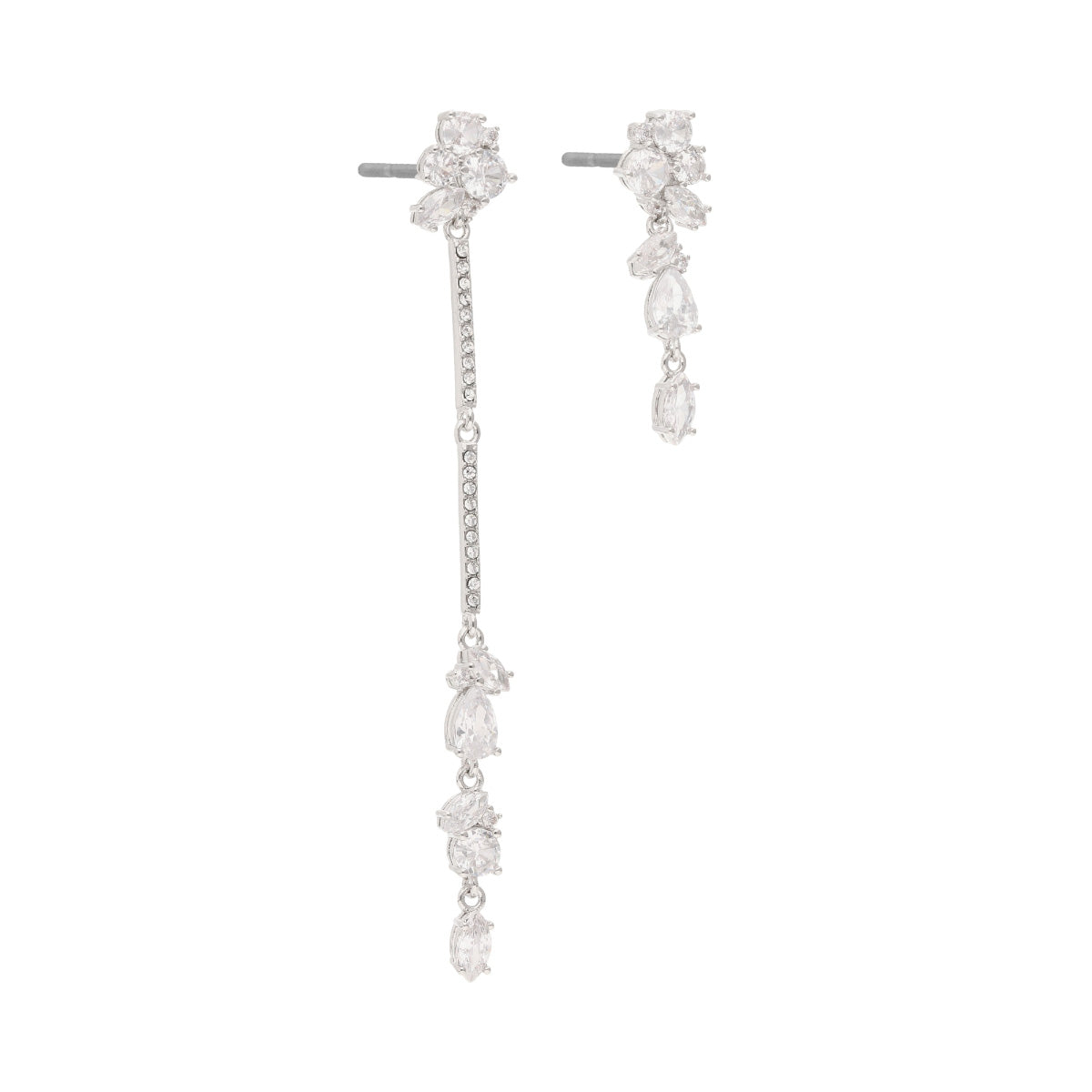 ARETES EMILY IN PARIS LOUVRE PLATEADO