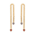ARETES EMILY IN PARIS GEMME DORADO