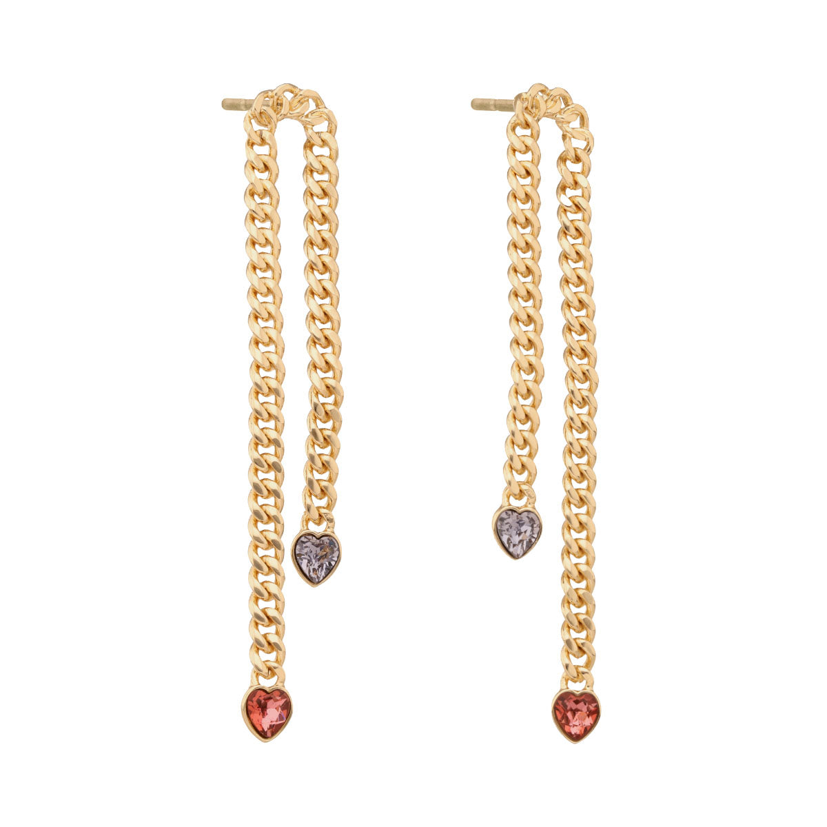 ARETES EMILY IN PARIS GEMME DORADO