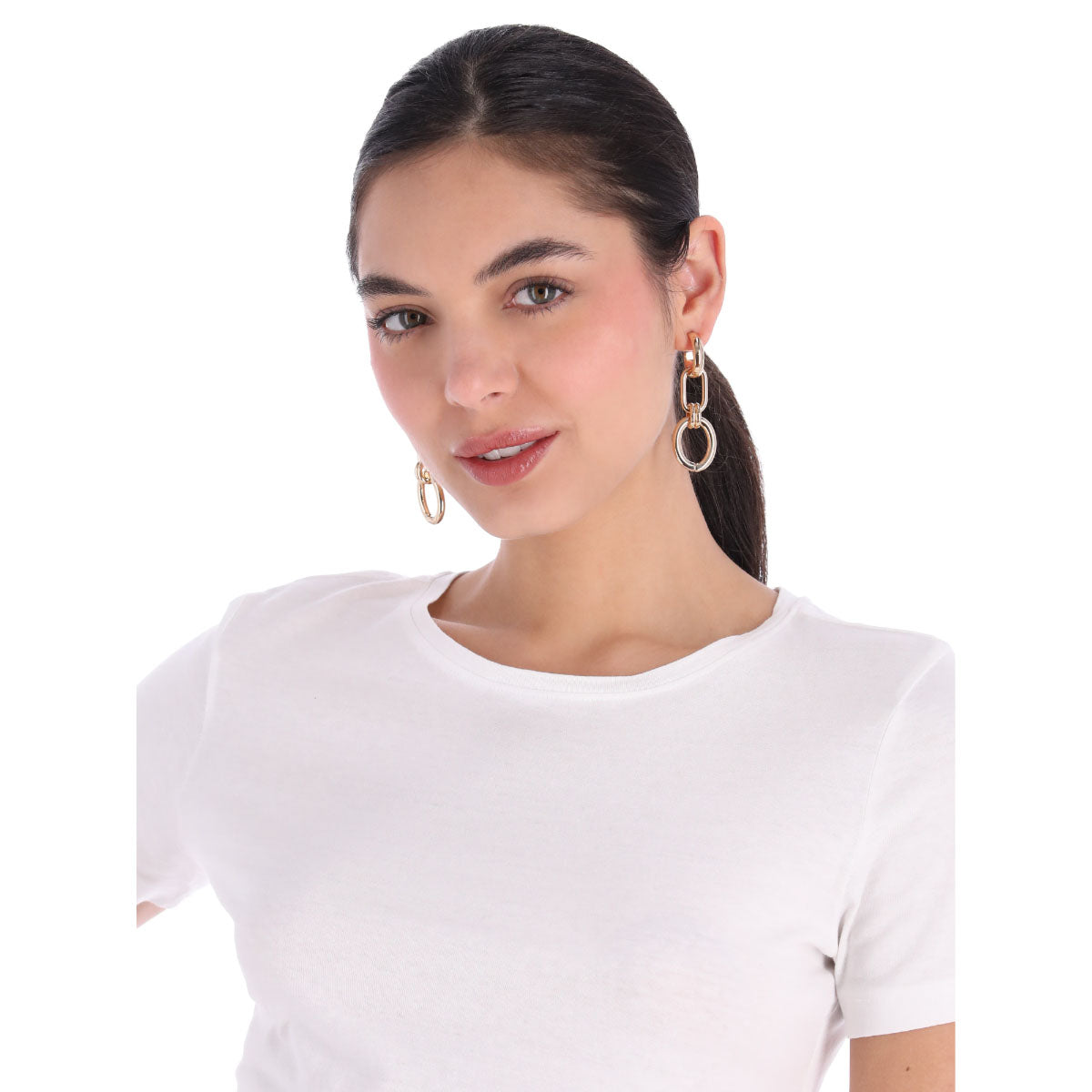 ARETES EMILY IN PARIS SEINE DORADO