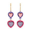 ARETES EMILY IN PARIS GEMME DORADO