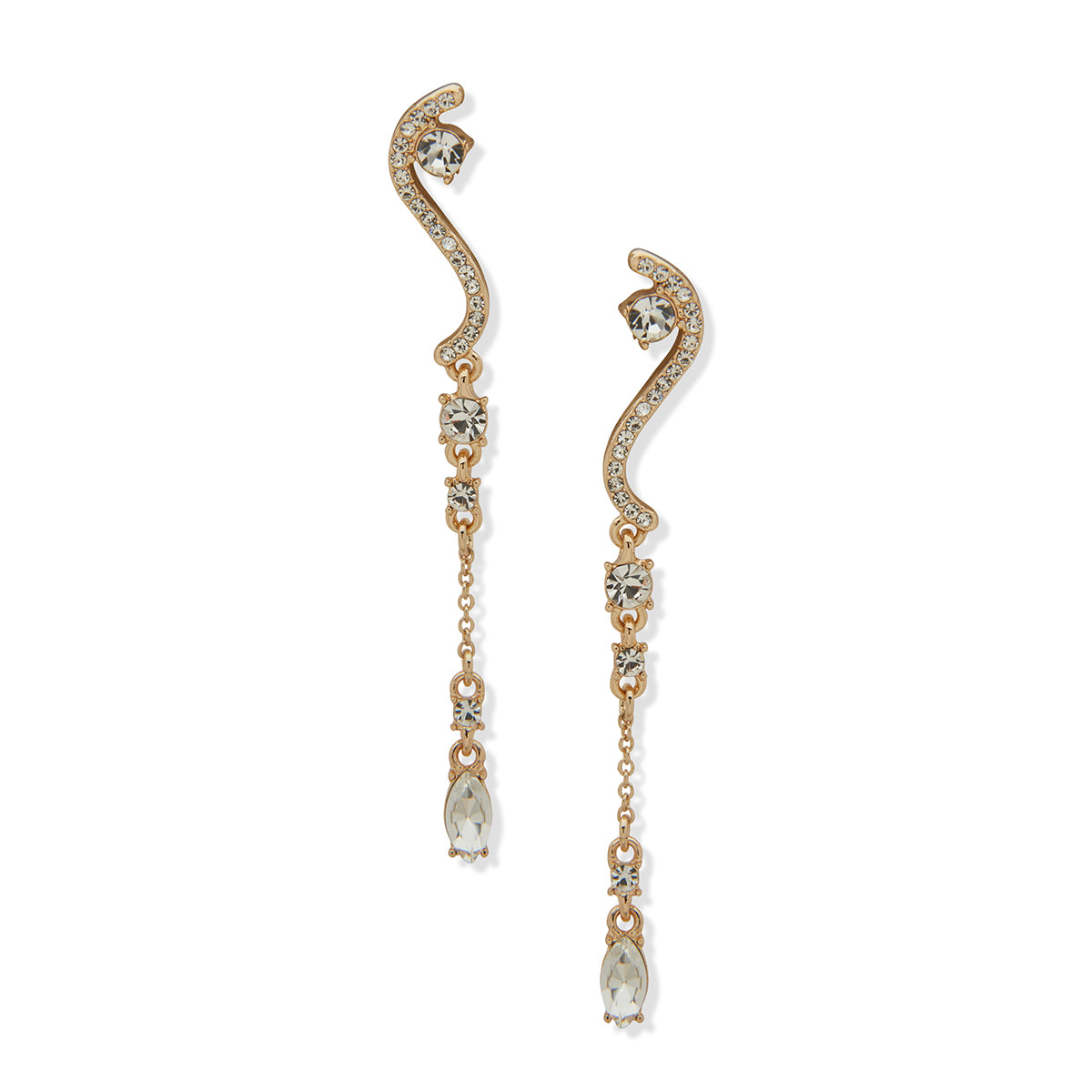 ARETES EMILY IN PARIS COURBES DORADO
