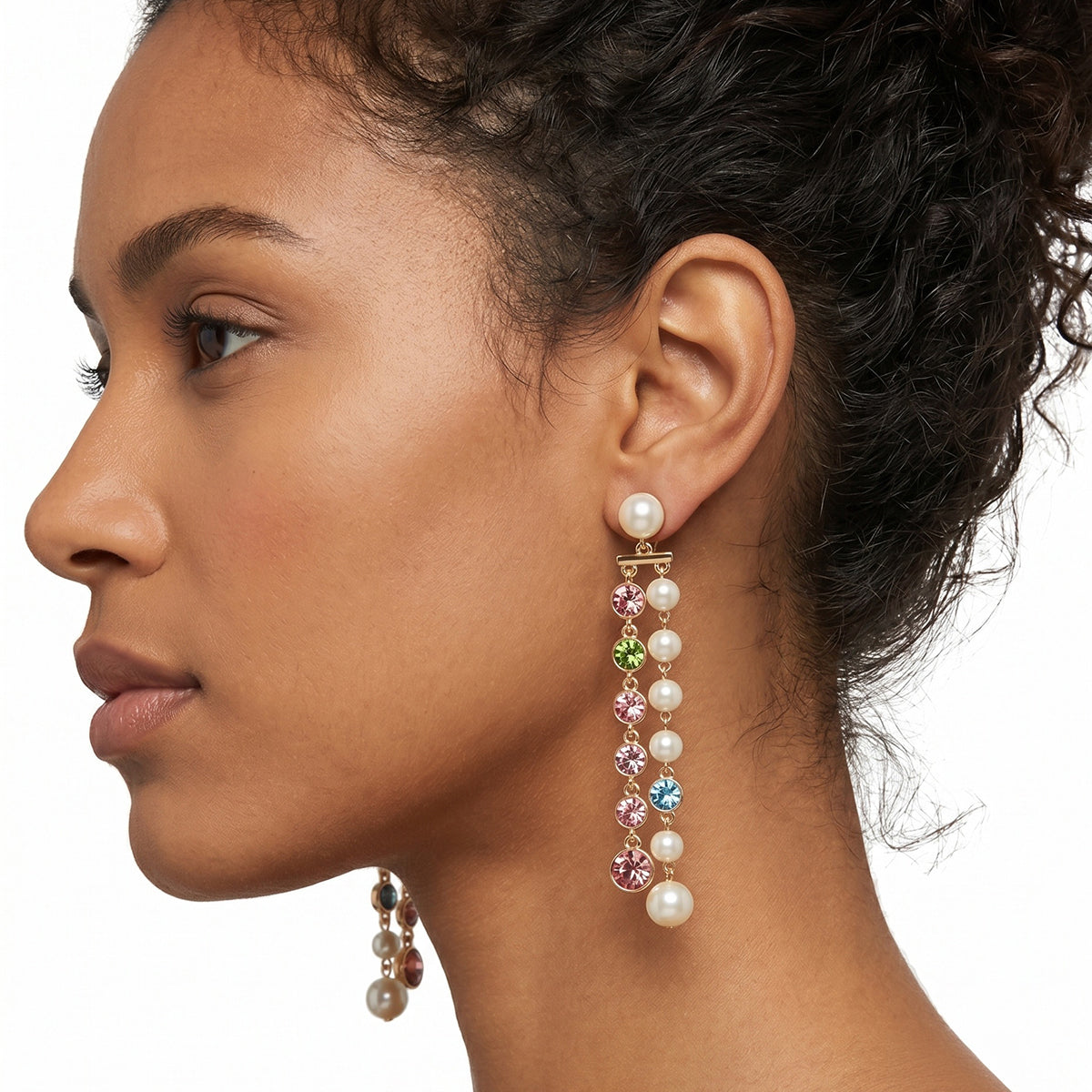 ARETES EMILY IN PARIS PRINTEMPS MULTICOLOR