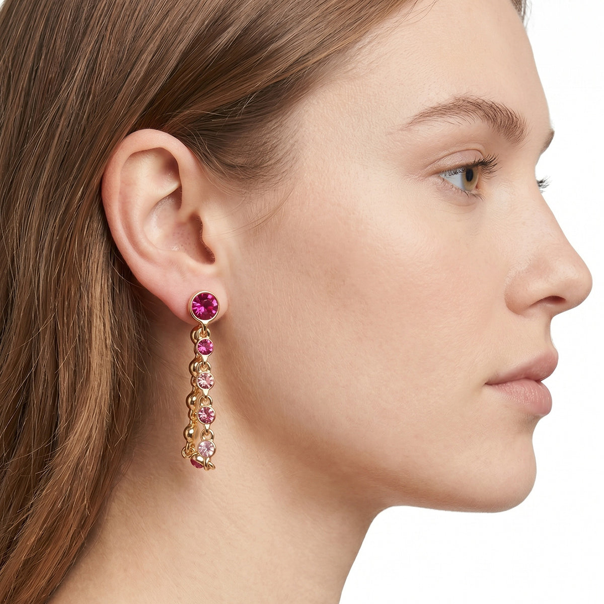 ARETES EMILY IN PARIS ROSE DORADO