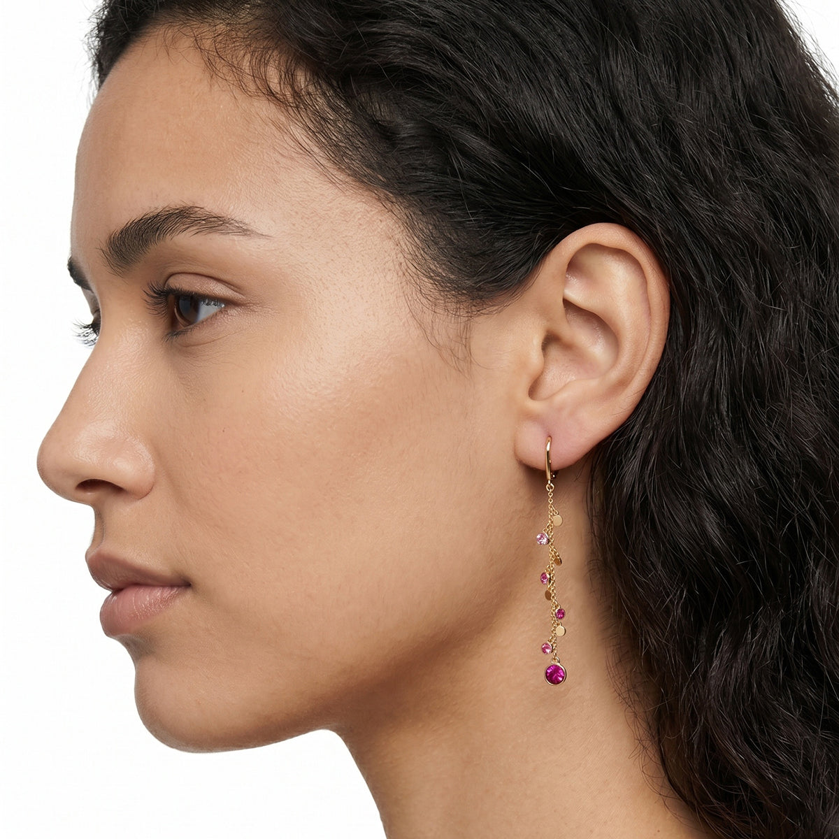 ARETES EMILY IN PARIS ROSE DORADO