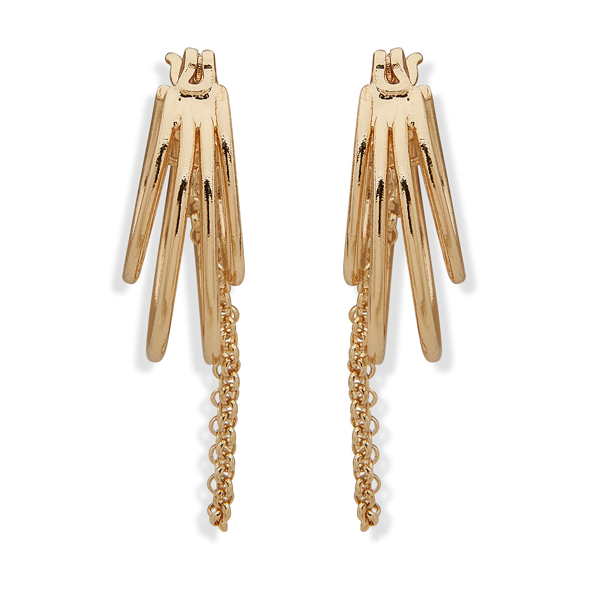 ARETES EMILY IN PARIS BARRE D'OR DORADO