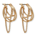 ARETES EMILY IN PARIS BARRE D'OR DORADO