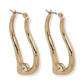 ARETES EMILY IN PARIS COURBES DORADO