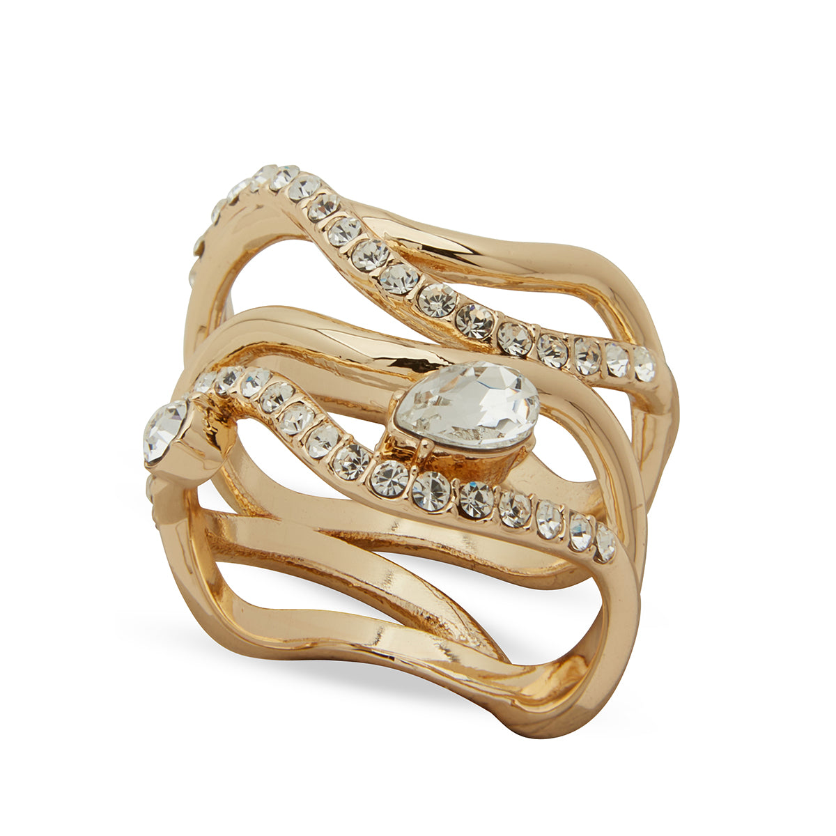 ANILLO EMILY IN PARIS COURBES COLOR DORADO EIP35R00009