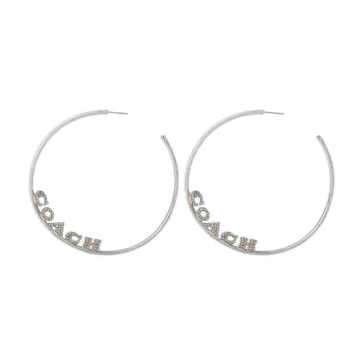 ARETES COACH 9.25 HOLIDAY HOOPS PLATA
