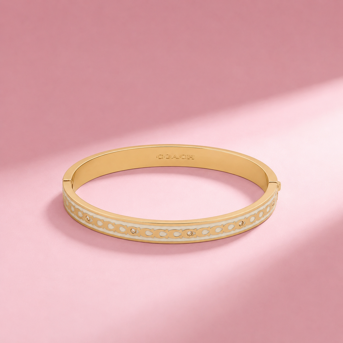PULSERA COACH DORADO 37405189GLD100