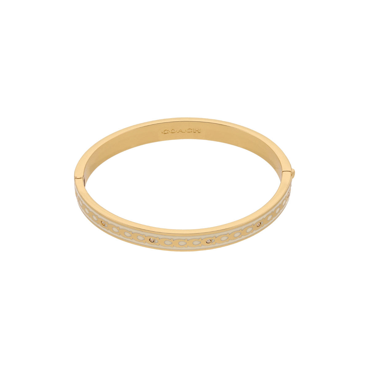 COLLAR COACH ENAMEL DORADO