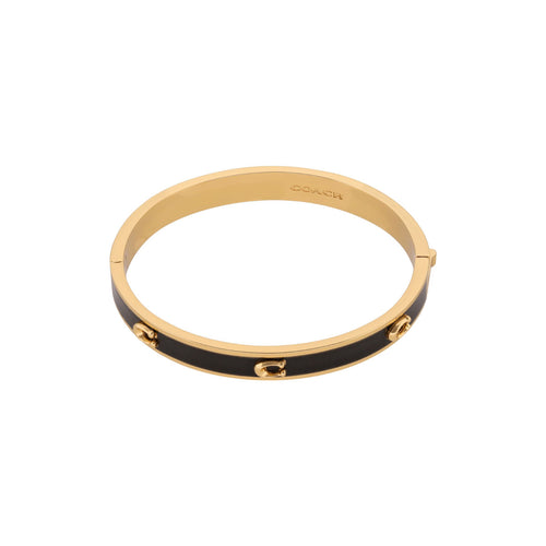 PULSERA COACH ENAMEL DORADO