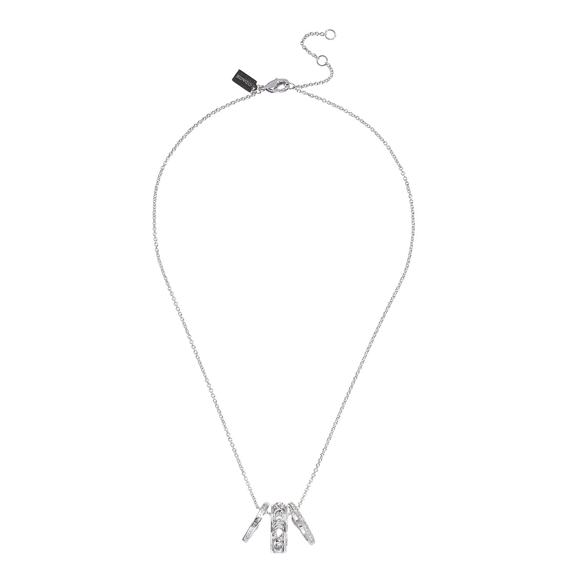COLLAR COACH LOGO OPEN WORK PLATA