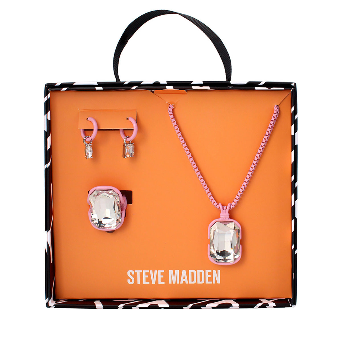 SET STEVE MADDEN SM  BOX PROGRAM- ORANGE ROSA