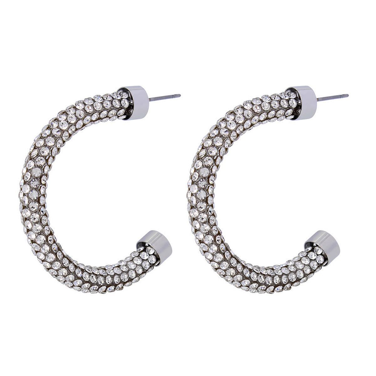 ARETES STEVE MADDEN 3.1 OVER EMBELLISHMENT PLATA