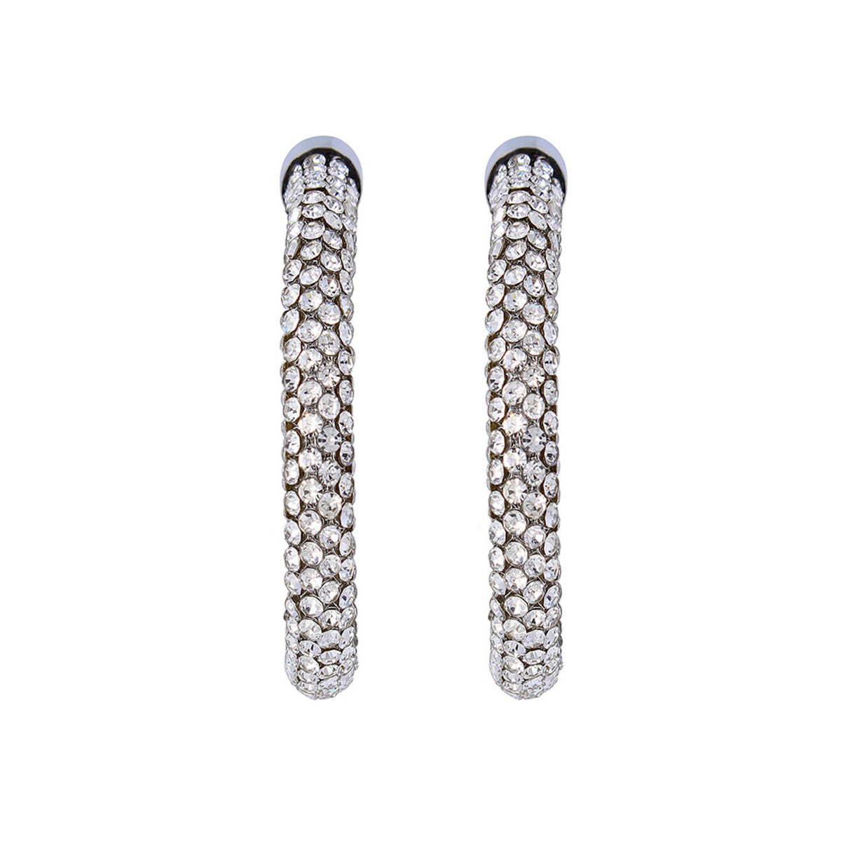 ARETES STEVE MADDEN 3.1 OVER EMBELLISHMENT PLATA