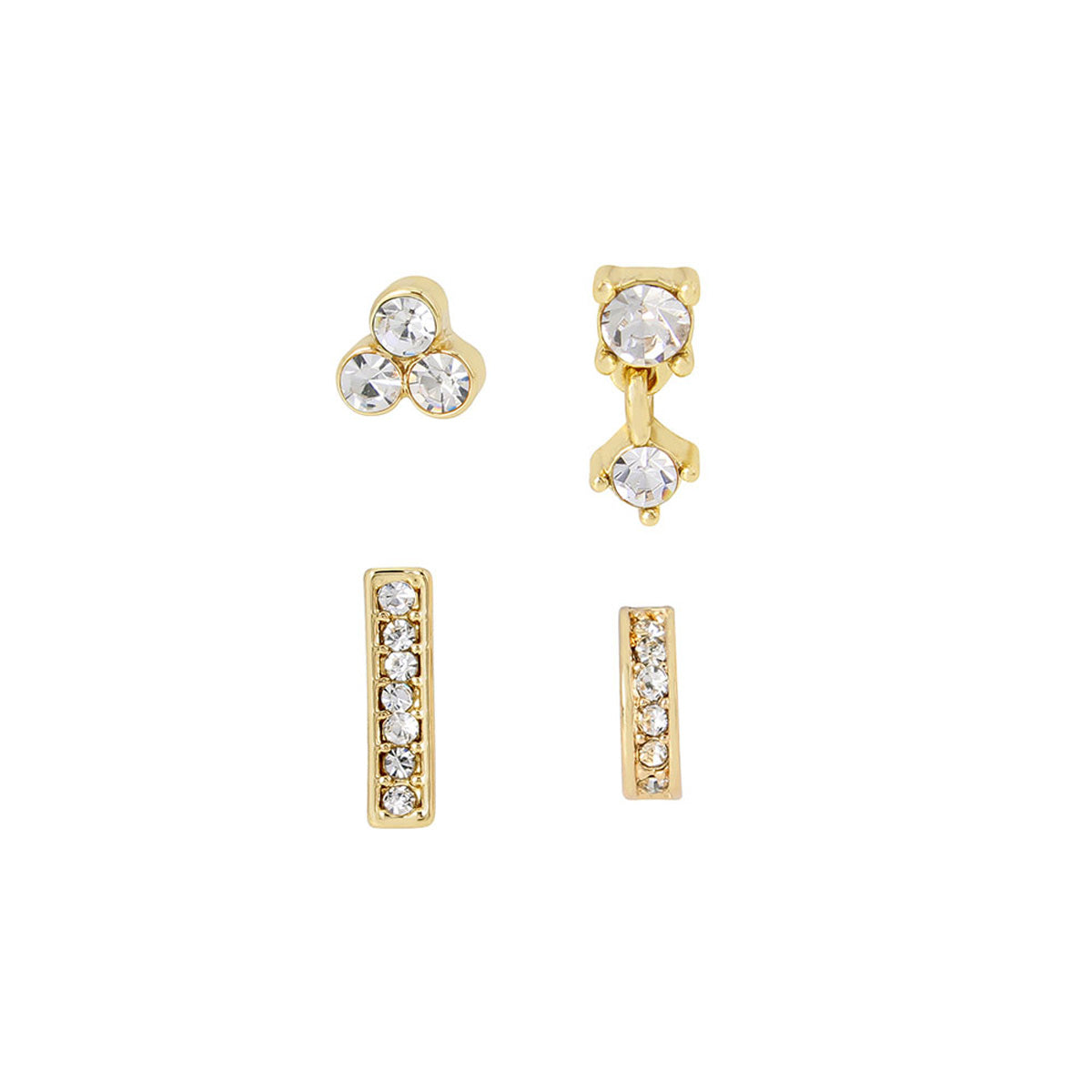 ARETES STEVE MADDEN 3.1 BUTTERFLY ORO