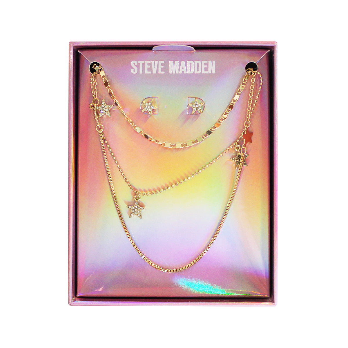 SET STEVE MADDEN SM BOXQ4 24 DORADO