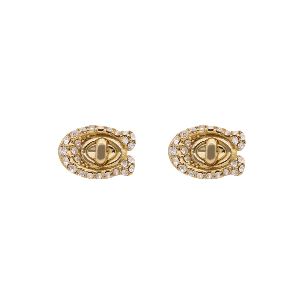 ARETES COACH PAVE TURNLOCK DORADO
