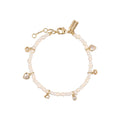 PULSERA COACH HORSE & CARRIAGE WITH PEARLS PERLA