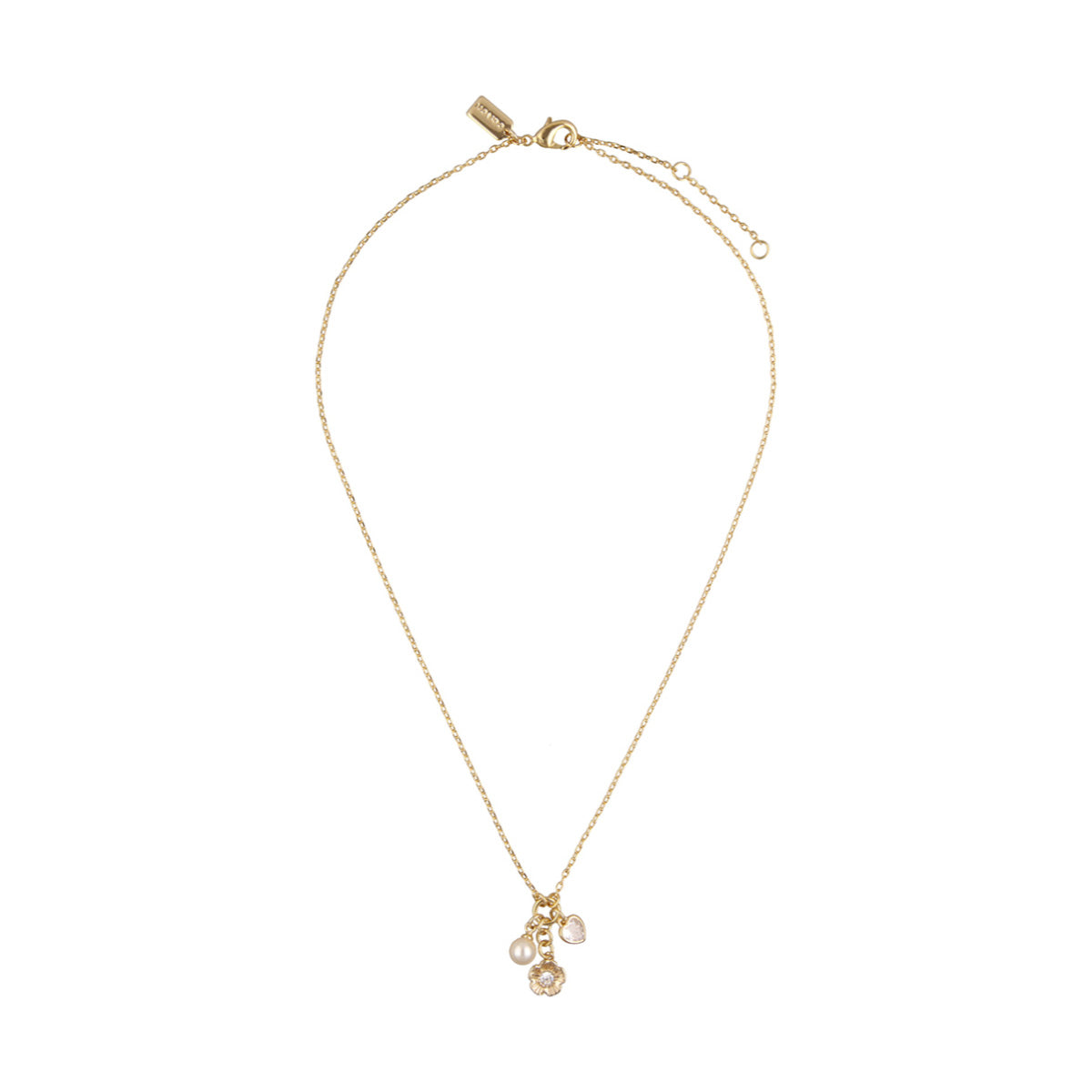 COLLAR COACH HORSE & CARRIAGE WITH PEARLS DORADO