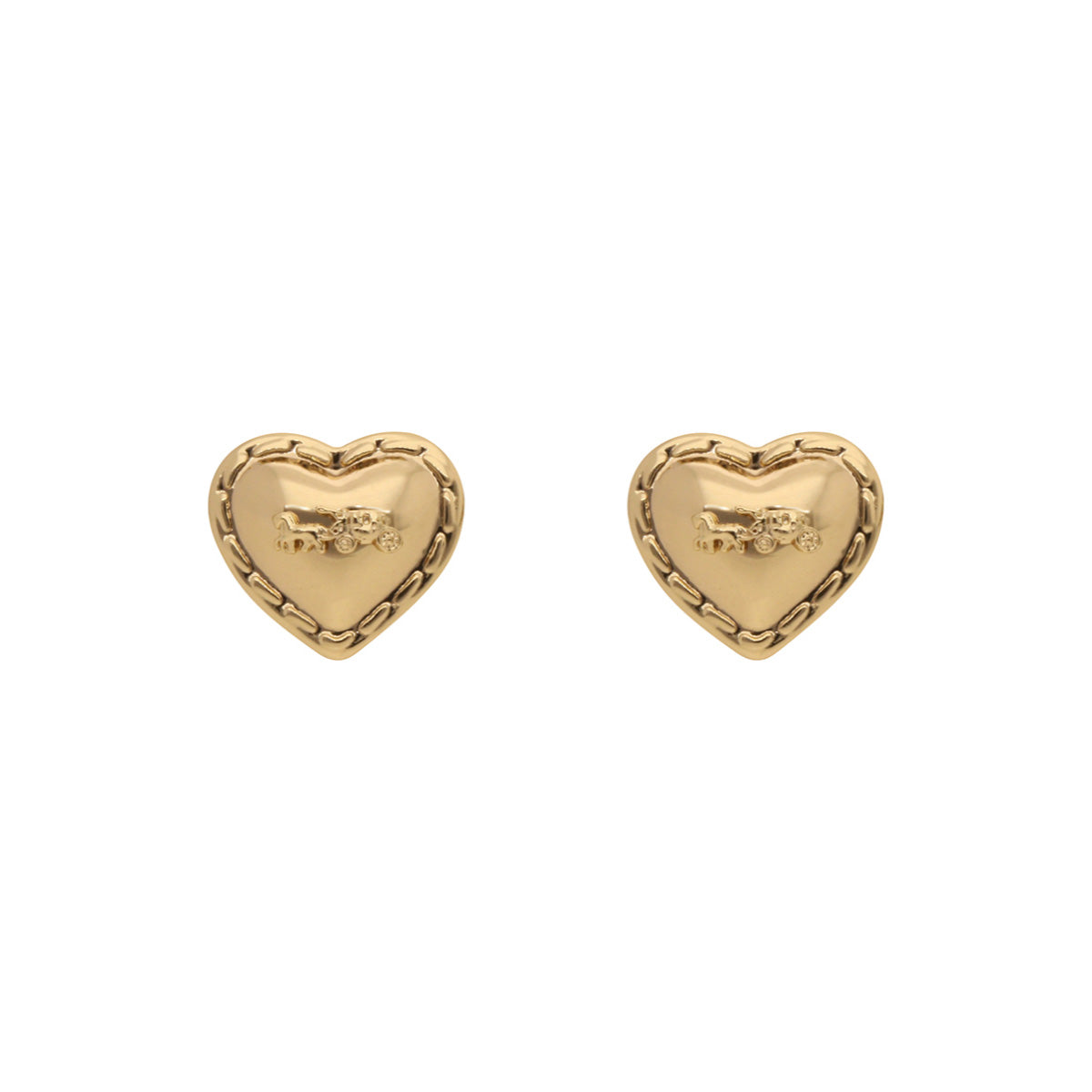 ARETES COACH HORSE & CARRIAGE WITH PEARLS DORADO