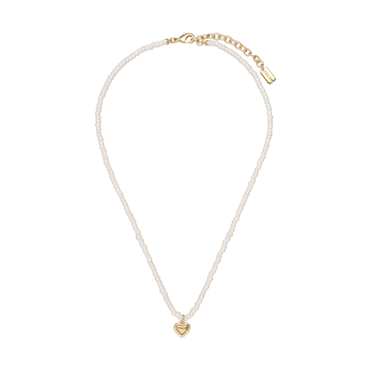 COLLAR COACH HORSE & CARRIAGE WITH PEARLS PERLA