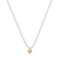 COLLAR COACH HORSE & CARRIAGE WITH PEARLS PERLA