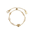 Pulsera Horse & Carriage con Perlas