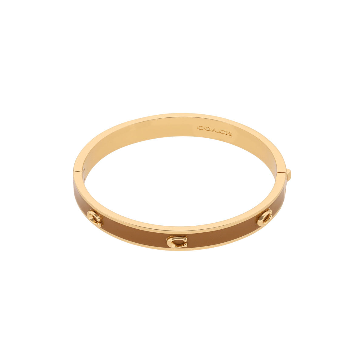 PULSERA COACH COLOR dorado FORMA LETRA C 37479243GLD200