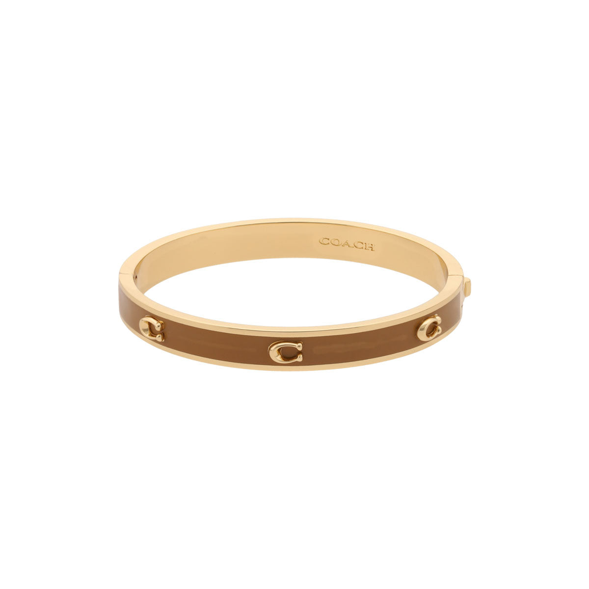 PULSERA COACH COLOR dorado FORMA LETRA C 37479243GLD200