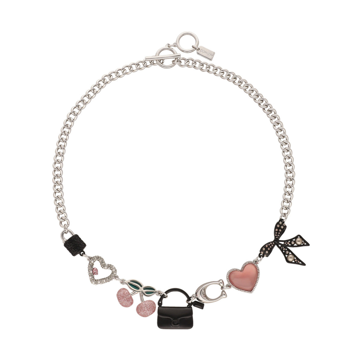 COLLAR COACH 9.1 BOWTIQUE PLATEADO