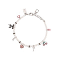 PULSERA COACH 9.1 BOWTIQUE PLATEADO