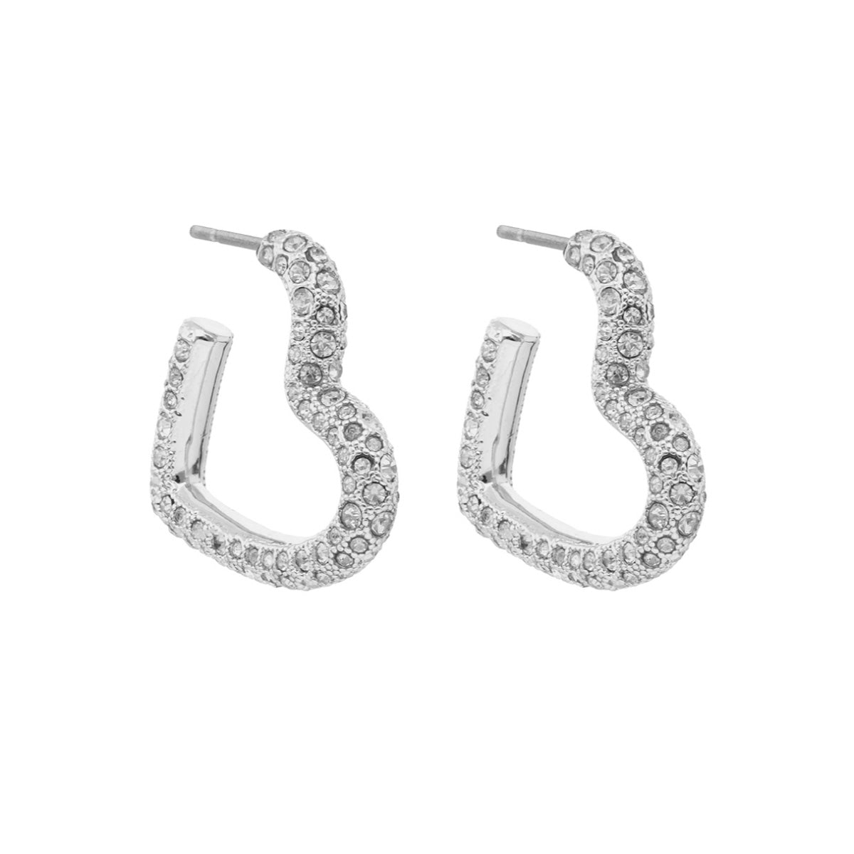 ARETES COACH 9.1 BOWTIQUE PLATEADO